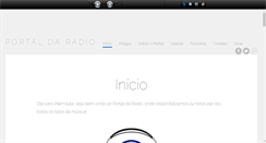 Desktop Screenshot of portaldaradio.com