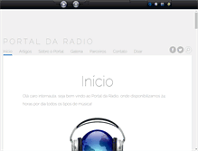 Tablet Screenshot of portaldaradio.com